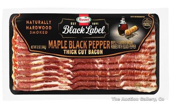 Hormel Black Label Maple Black Pepper Thick Cut Bacon