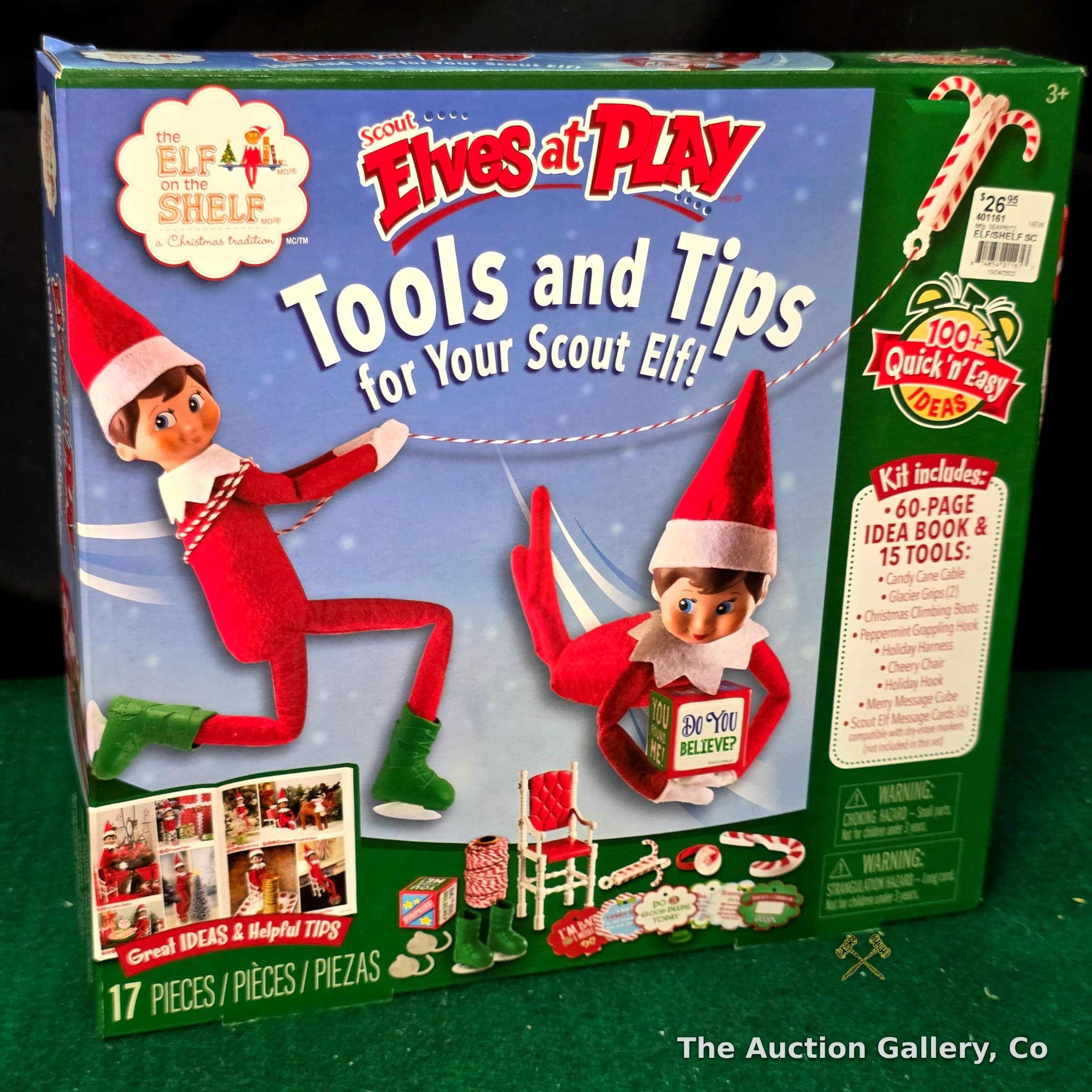 Elf on the Shelf Scout Elves at Play Tools & Tips Kit, 17 Pieces