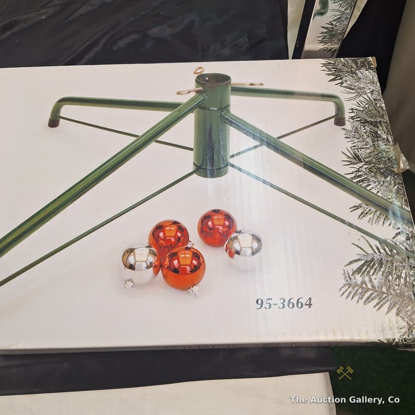 Ideal Brand Folding Artificial Christmas Tree Stand, 9โ12 Ft โ photo 5