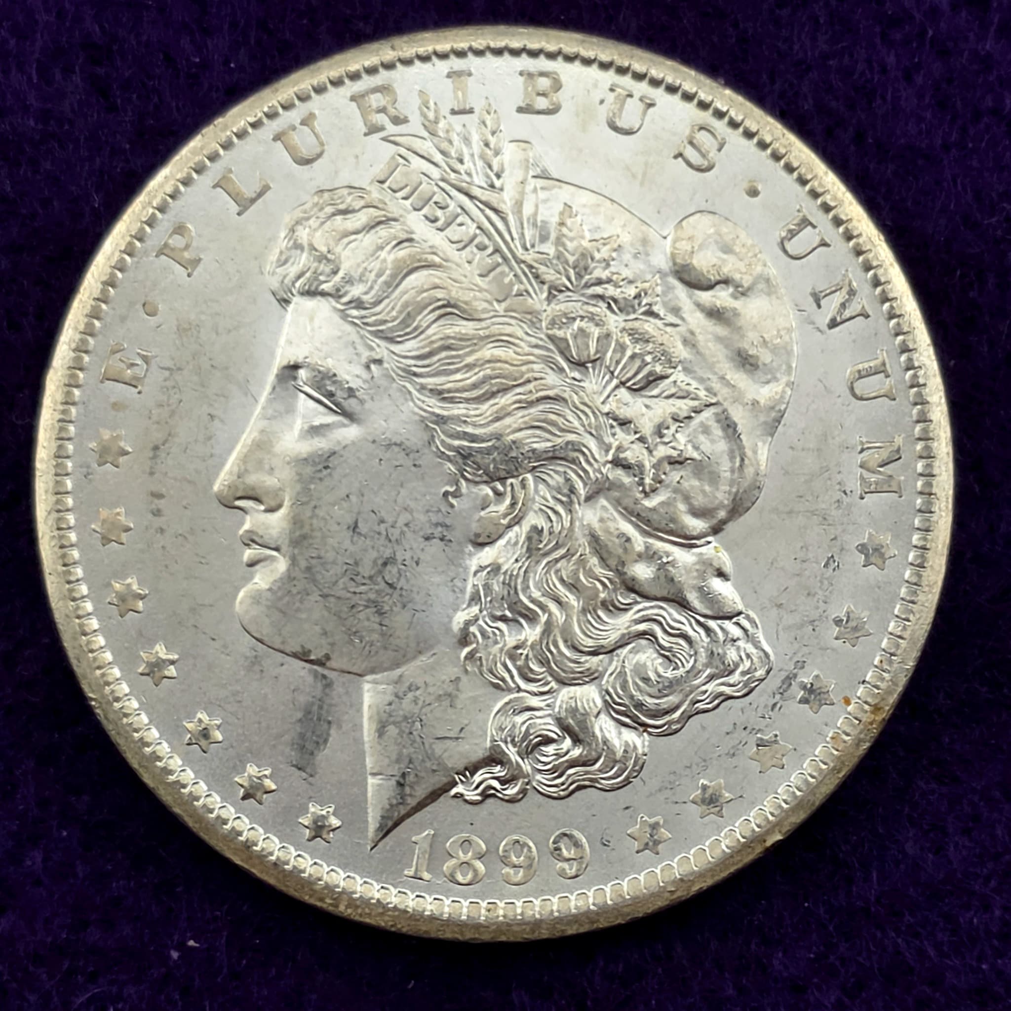 1899-O Morgan Silver Dollar, 90% Silver