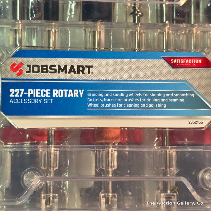 JobSmart 227-Piece Rotary Accessory Set, Factory Sealed β photo 3