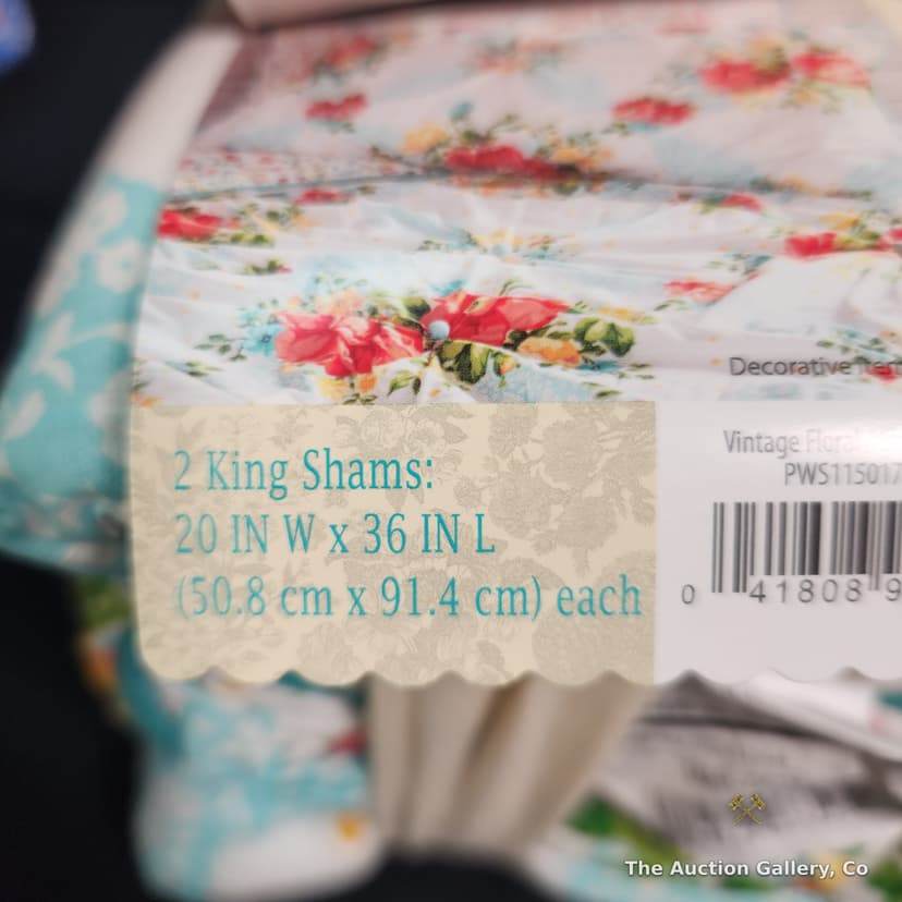 The Pioneer Woman Vintage Floral King Sham Set, 2-Pack โ photo 4