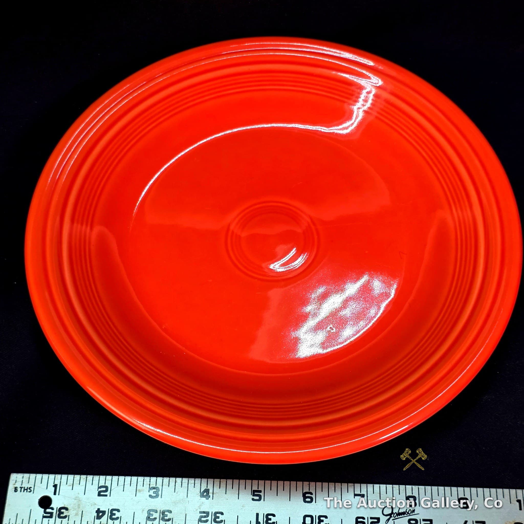 Fiesta Homer Laughlin Orange Dinner Plate, 10.5"