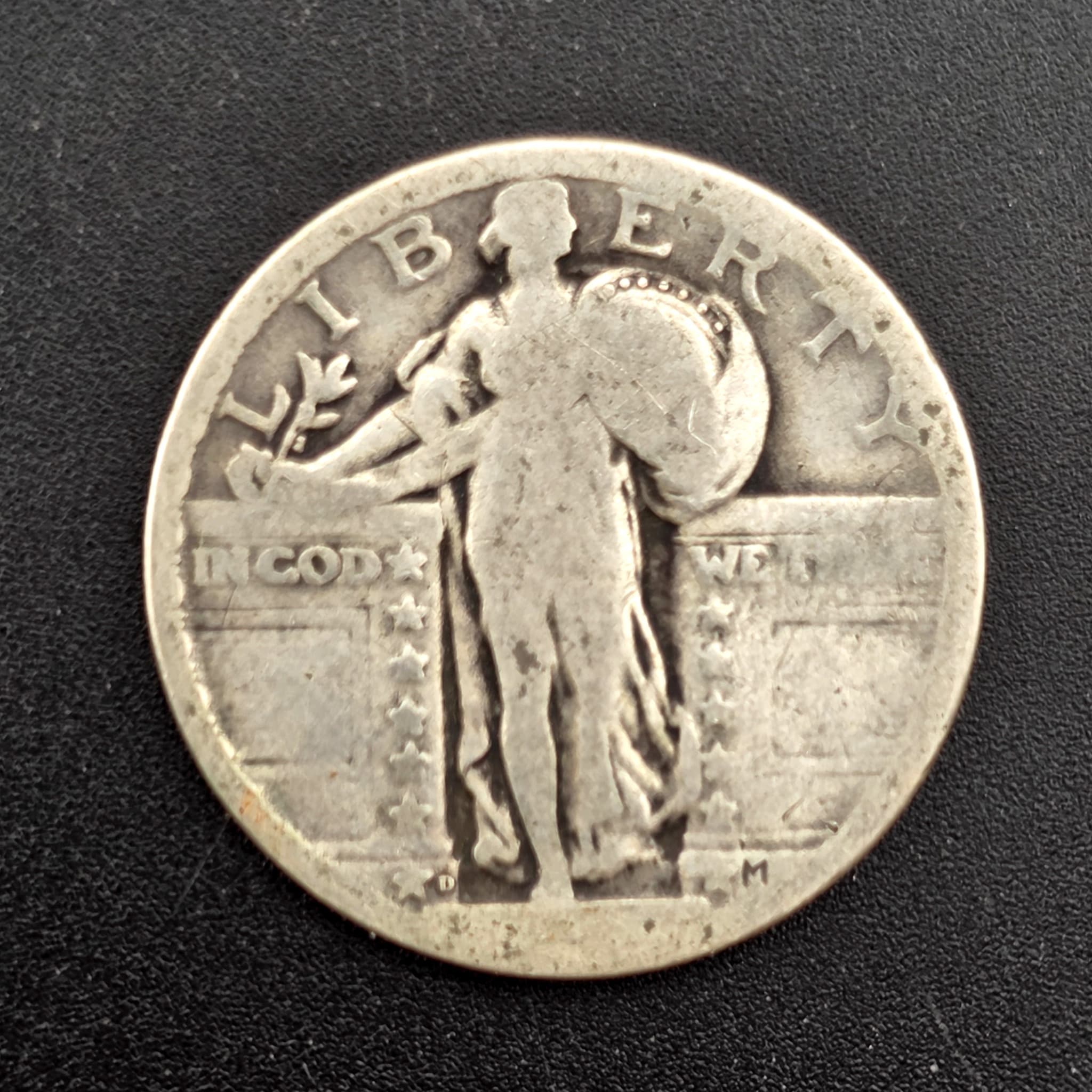 Standing Liberty Silver Quarter, 90% Silver