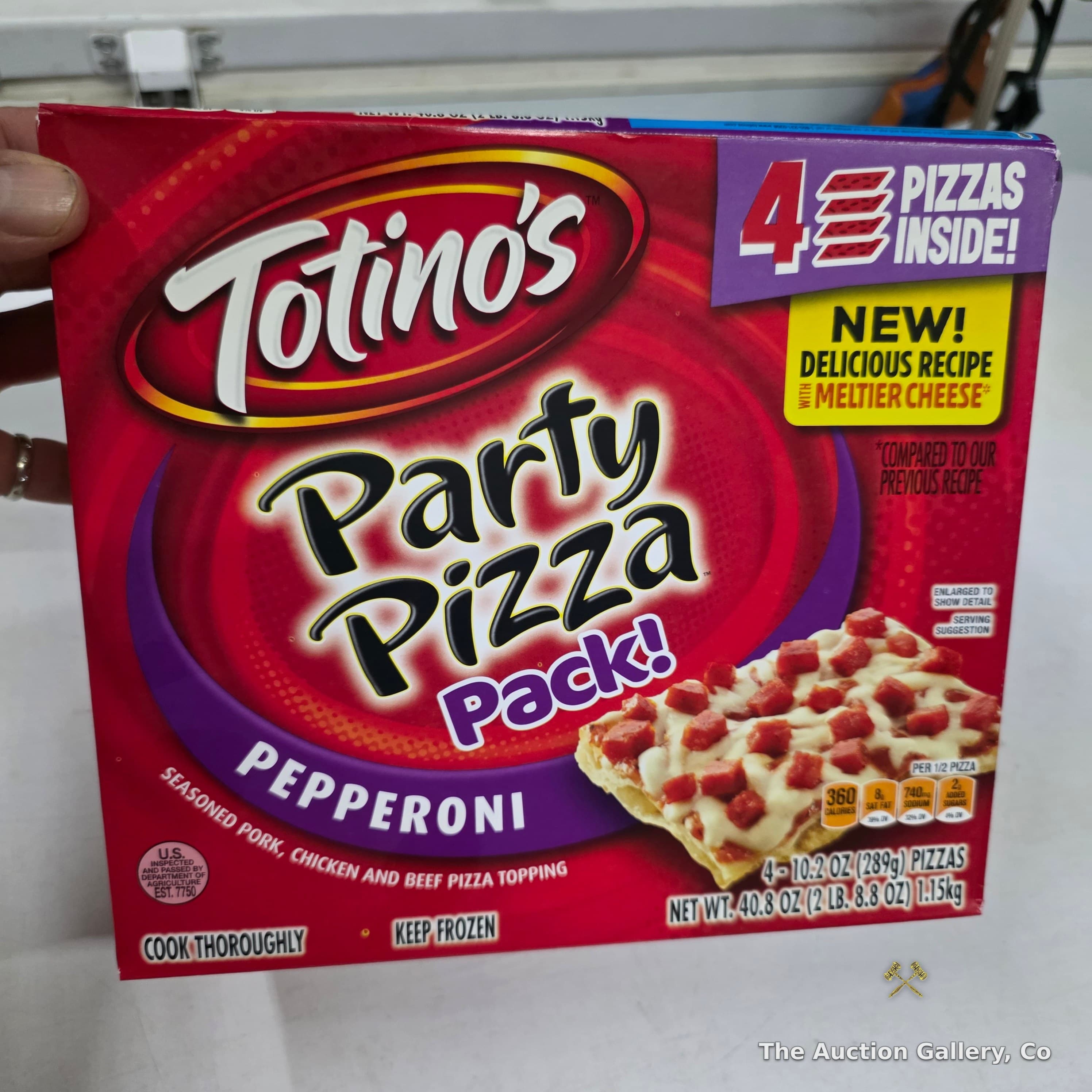 Totino's Pepperoni Party Pizza (4ct/10.2oz)