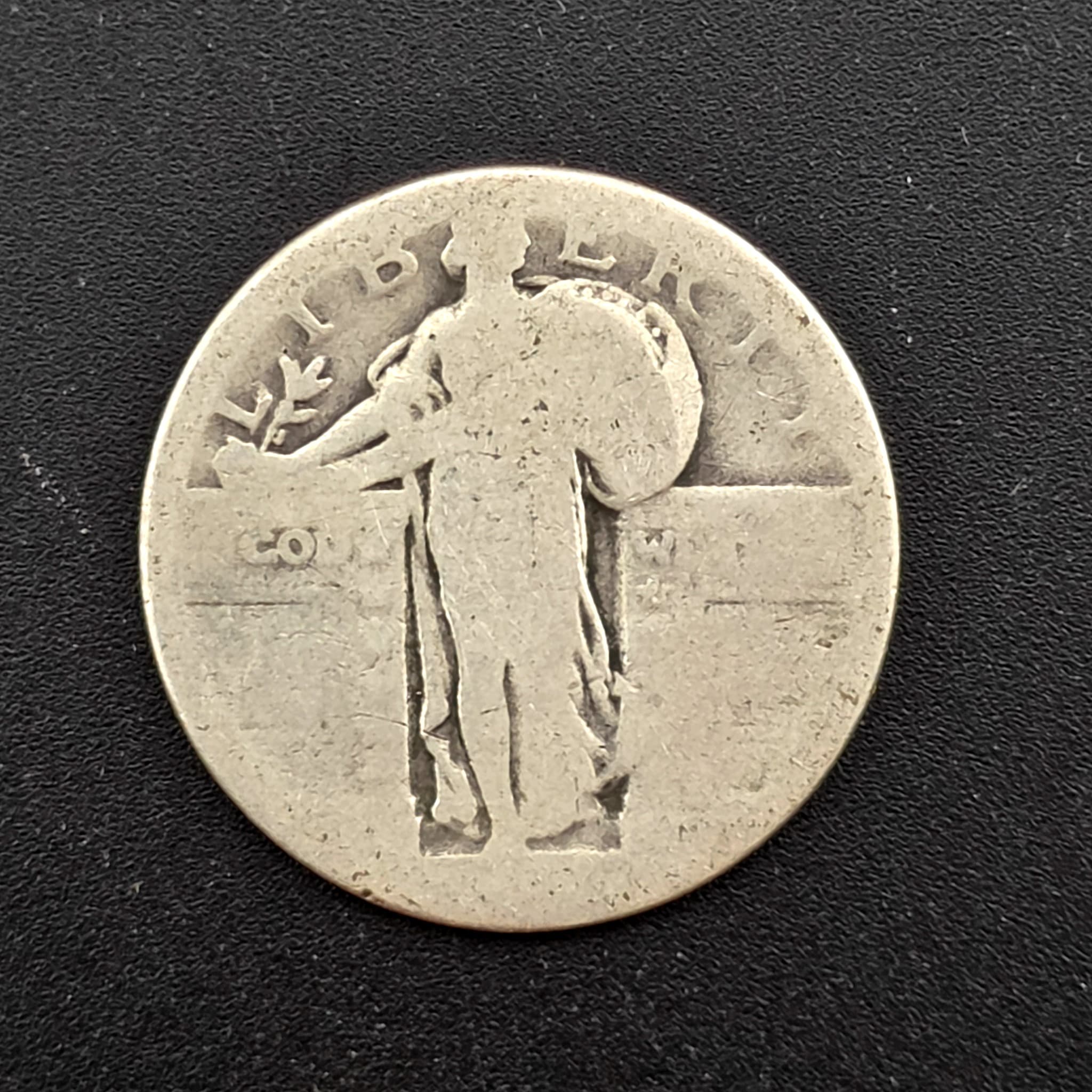 Standing Liberty Silver Quarter, 90% Silver