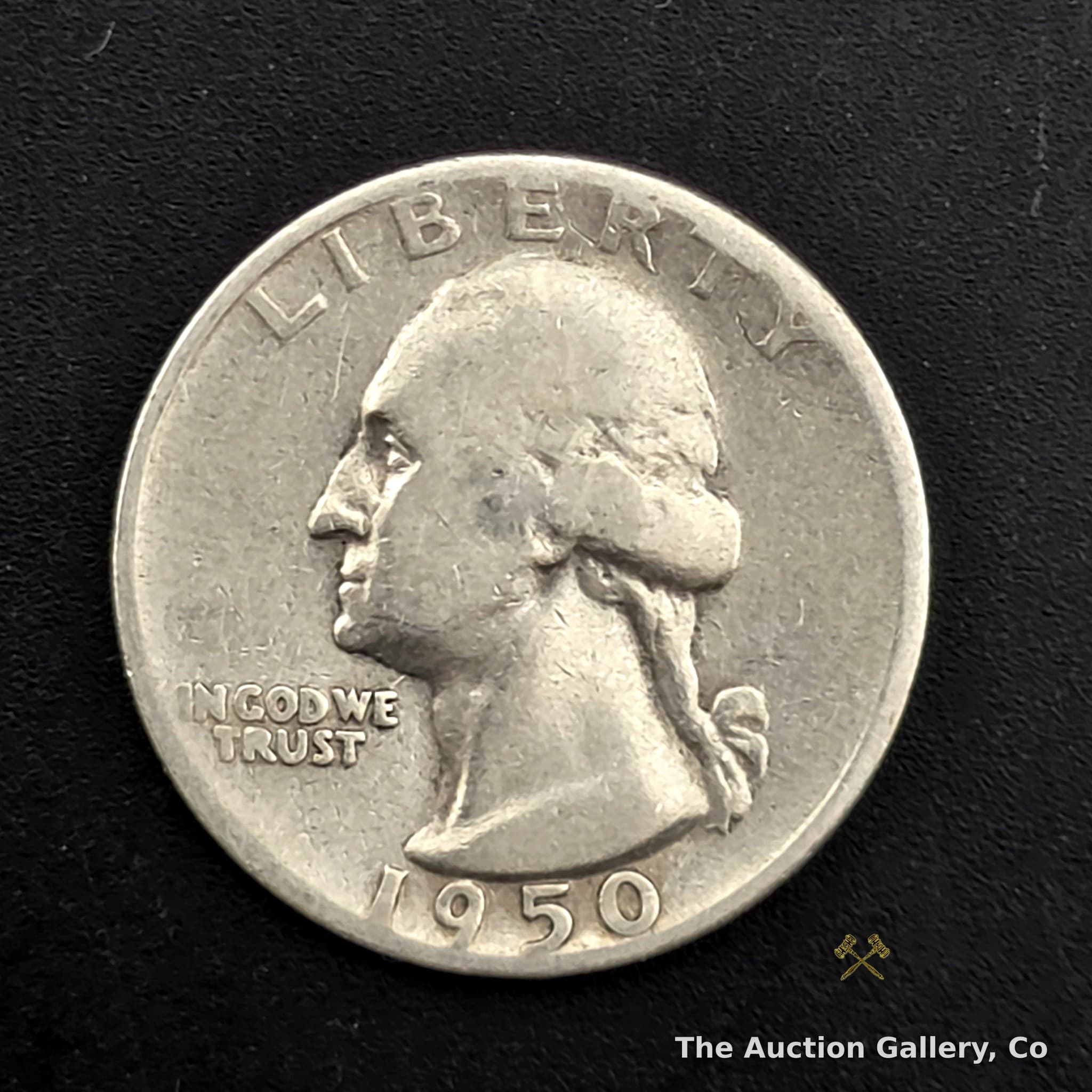 1950-S Washington Quarter, 90% Silver