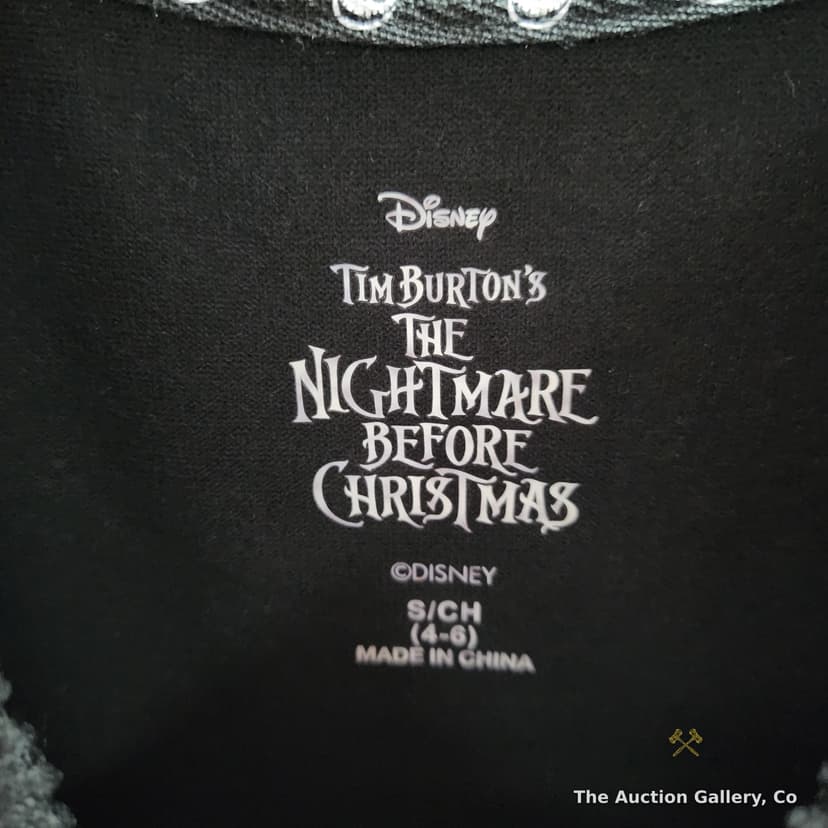 Disney Nightmare Before Christmas Halloween Town Sleepwear Top, Size S/CH (4-6) β photo 5