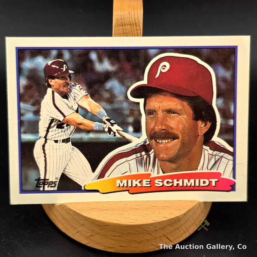 Mike Schmidt 1988 Topps Big Baseball Card #88