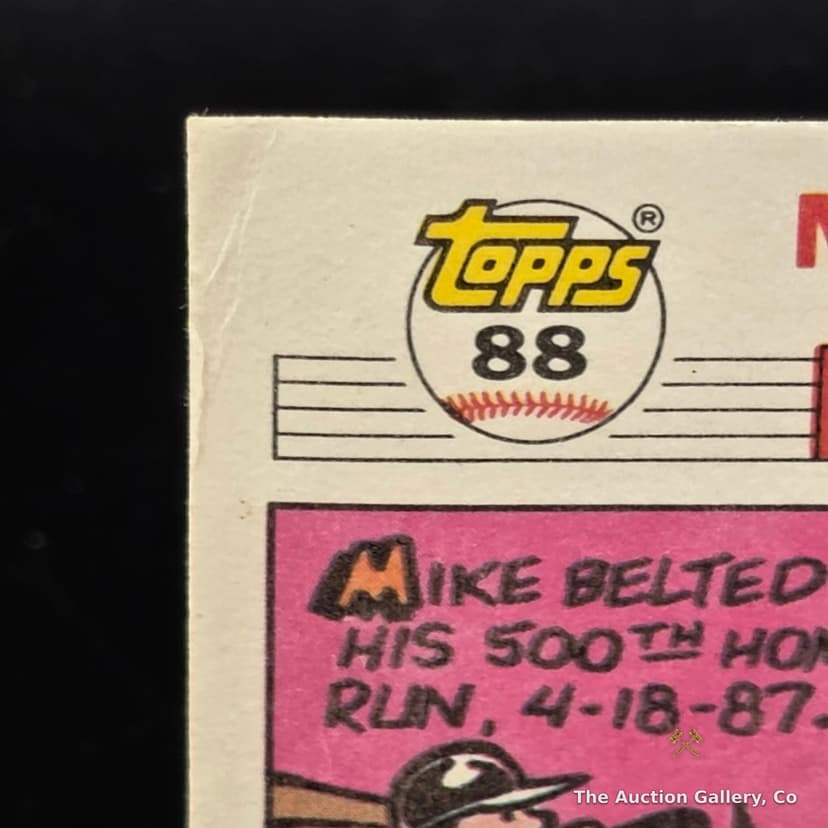 Mike Schmidt 1988 Topps Big Baseball Card #88 โ photo 4