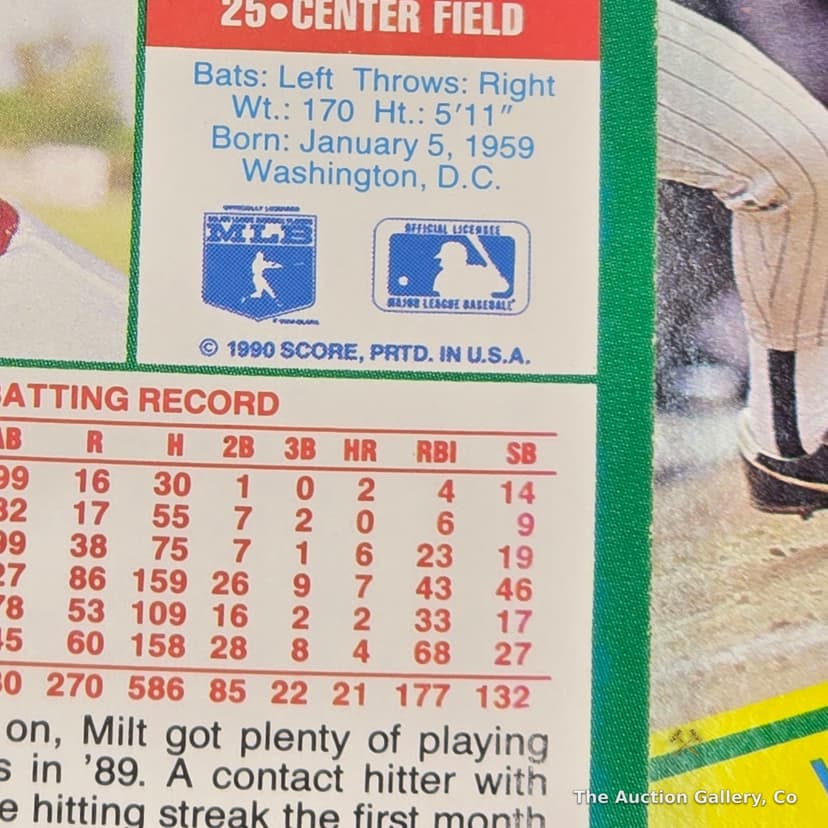1990 Score MLB Baseball Cards, Large Lot โ photo 5