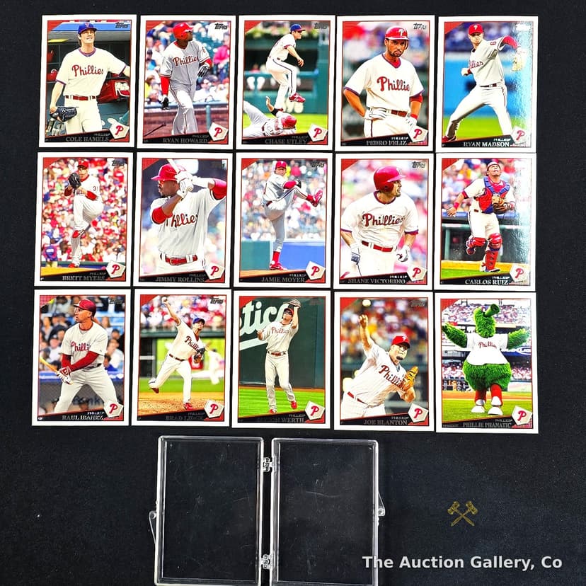2009 Topps Philadelphia Phillies Team Set, 15 Cards