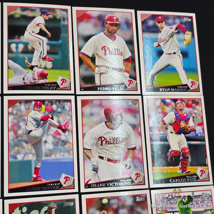 2009 Topps Philadelphia Phillies Team Set, 15 Cards โ photo 3