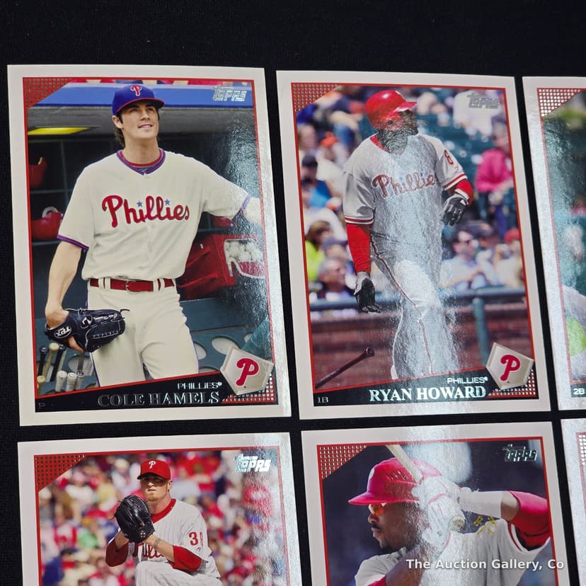 2009 Topps Philadelphia Phillies Team Set, 15 Cards โ photo 2