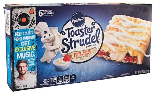 Pillsbury Cream Cheese & Straw. Toaster Strudels (6 pk.)
