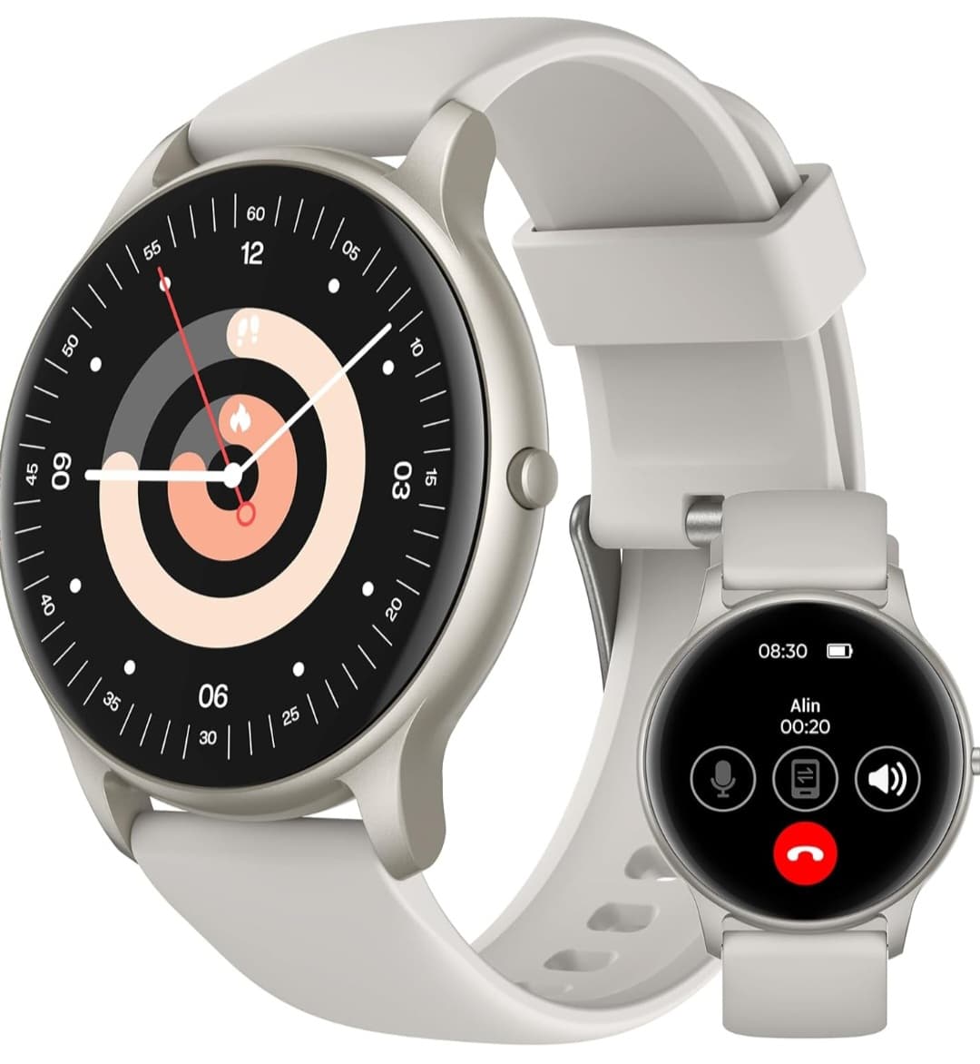 Smart Watch - Bluetooth Calling - Track Health (Starry Silver)
