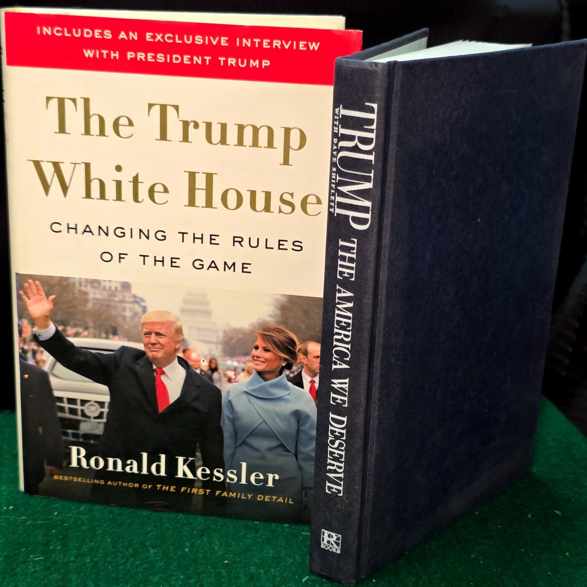 Trump Political Books, Lot of 2 β Kessler & America We Deserve