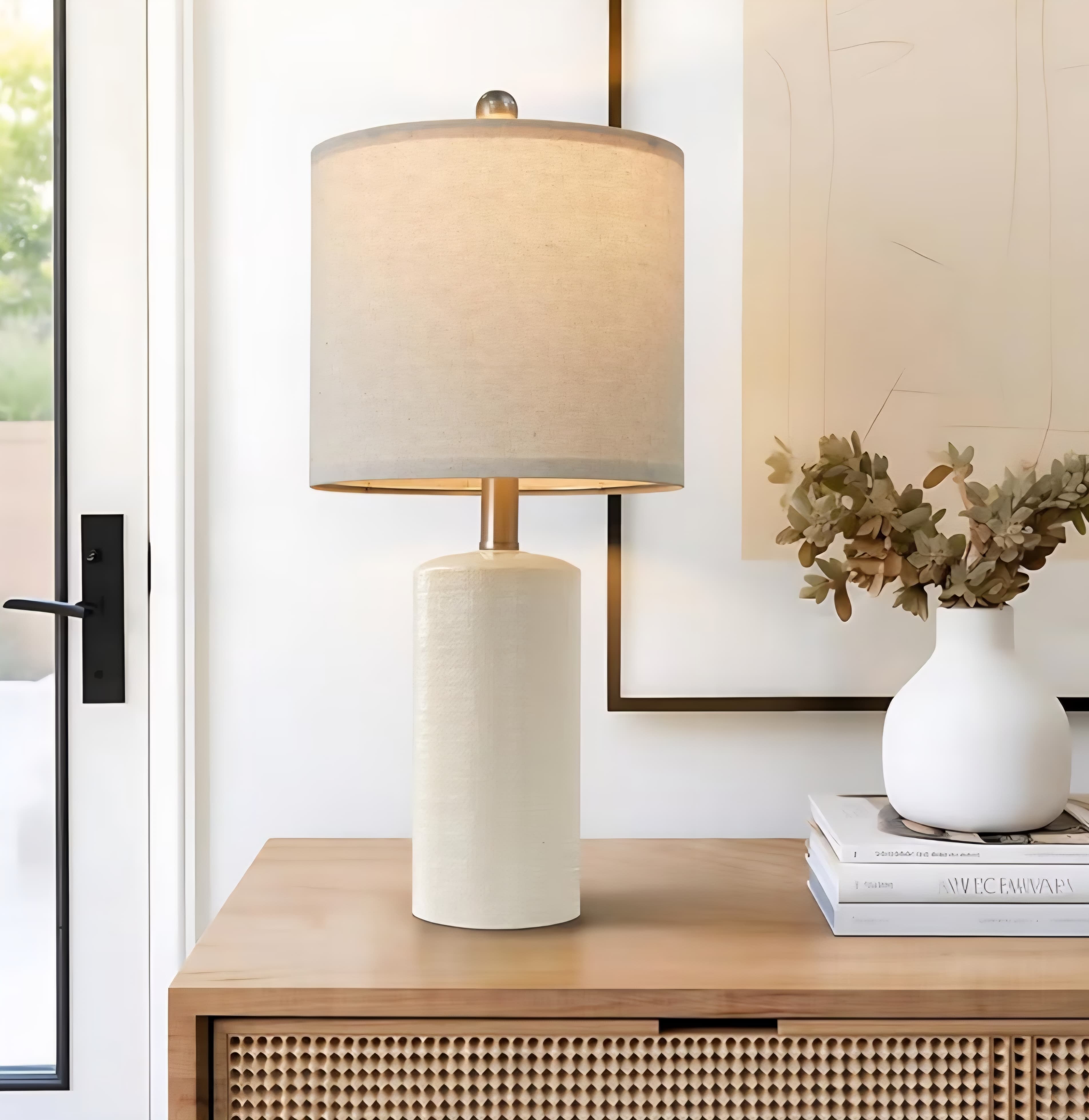 Lime White Table Lamp