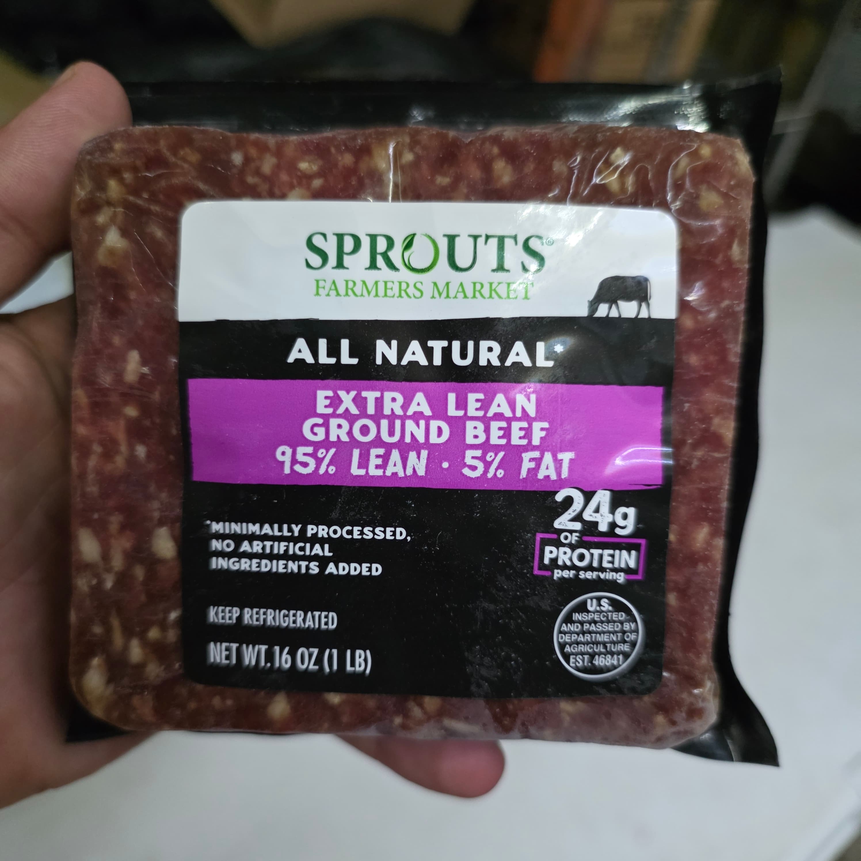 Sprouts Farmers Market All Natural 95/5 Ground Beef
