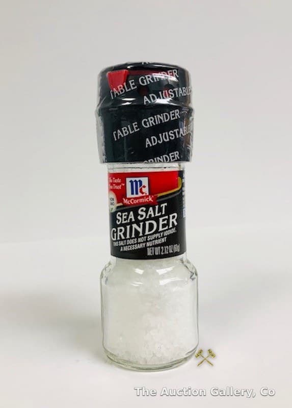 McCormick Sea Salt Grinder 1 piece.