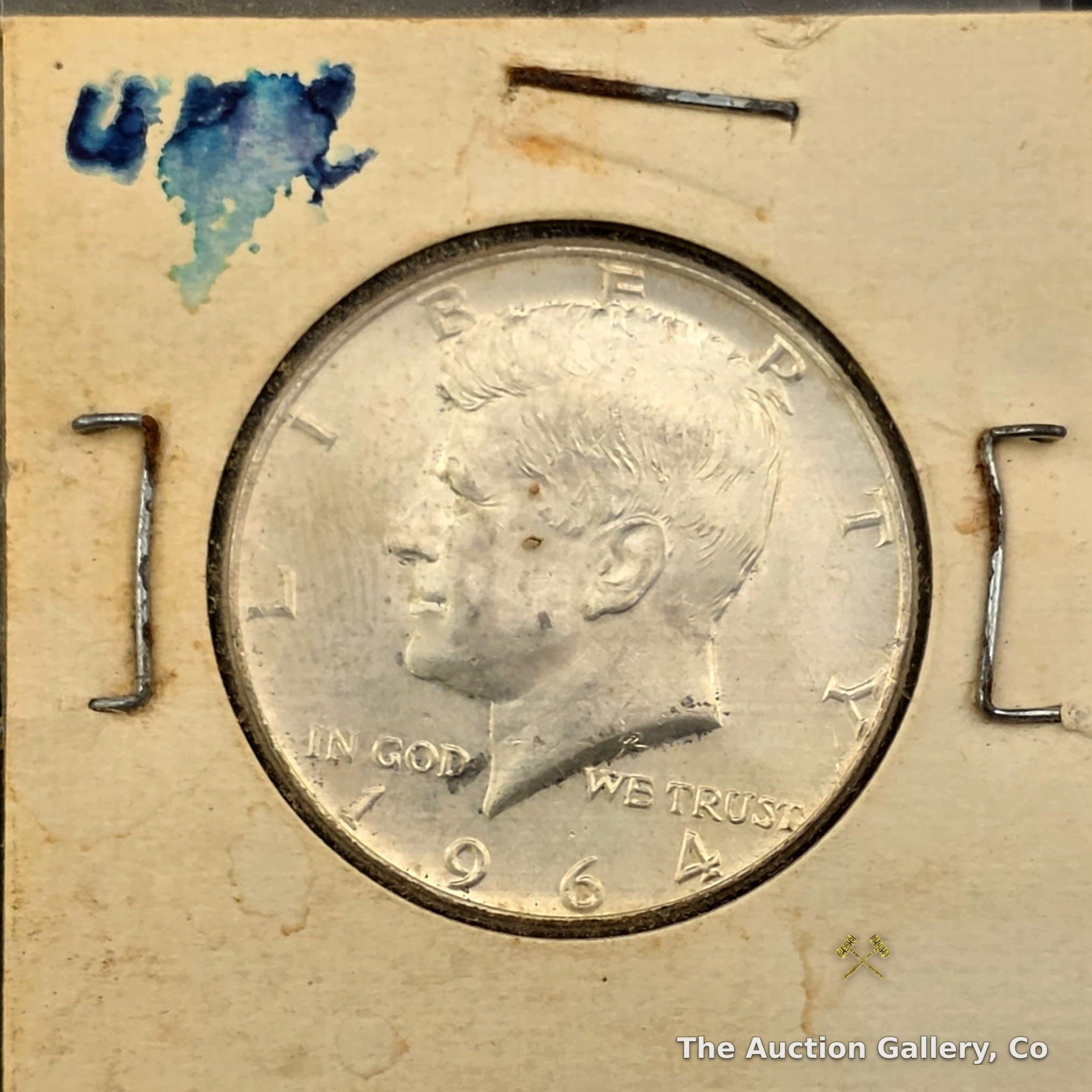 1964 Kennedy Half Dollar, 90% Silver