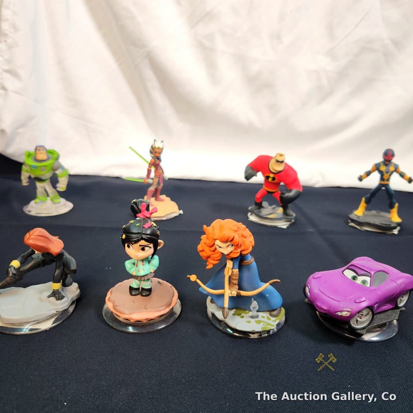 Disney Infinity Gaming Figures, Set of 8