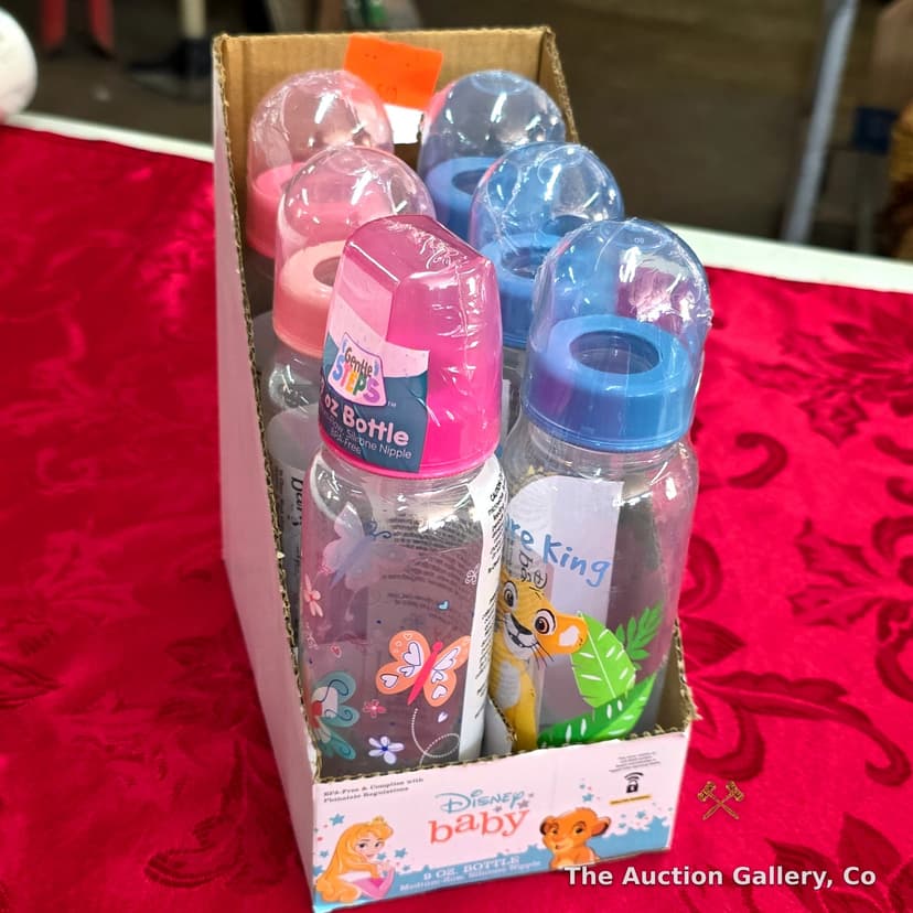 Disney Baby 9 oz Bottles, Set of 6, BPA-Free