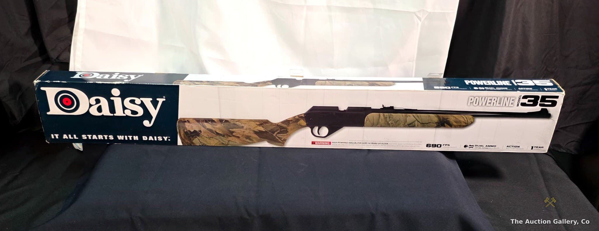 Daisy Powerline Model 35 Mossy Oak Air Rifle, New in Box