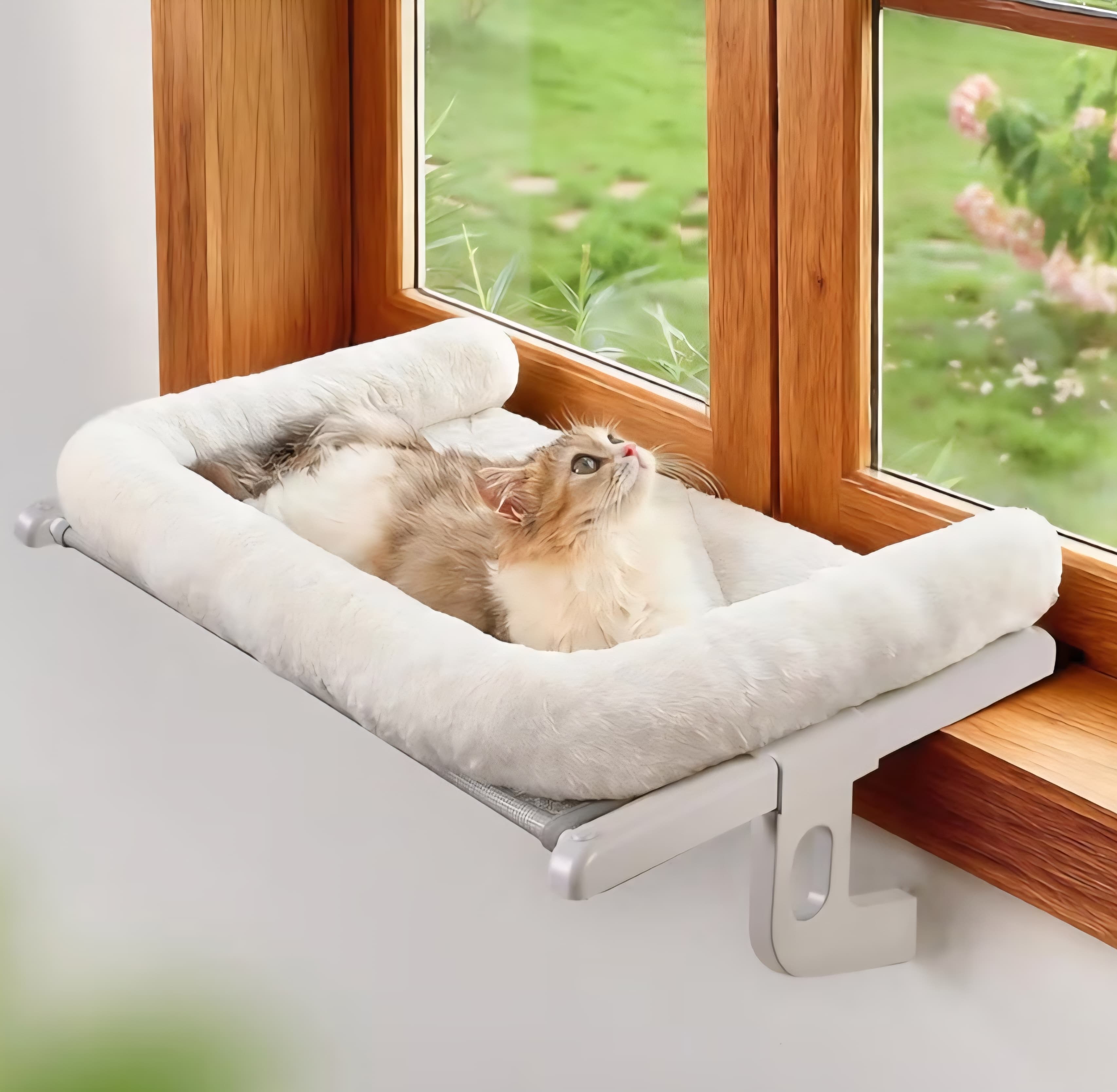 Cat Window Sill Perch - Pet Hammock Window Bed