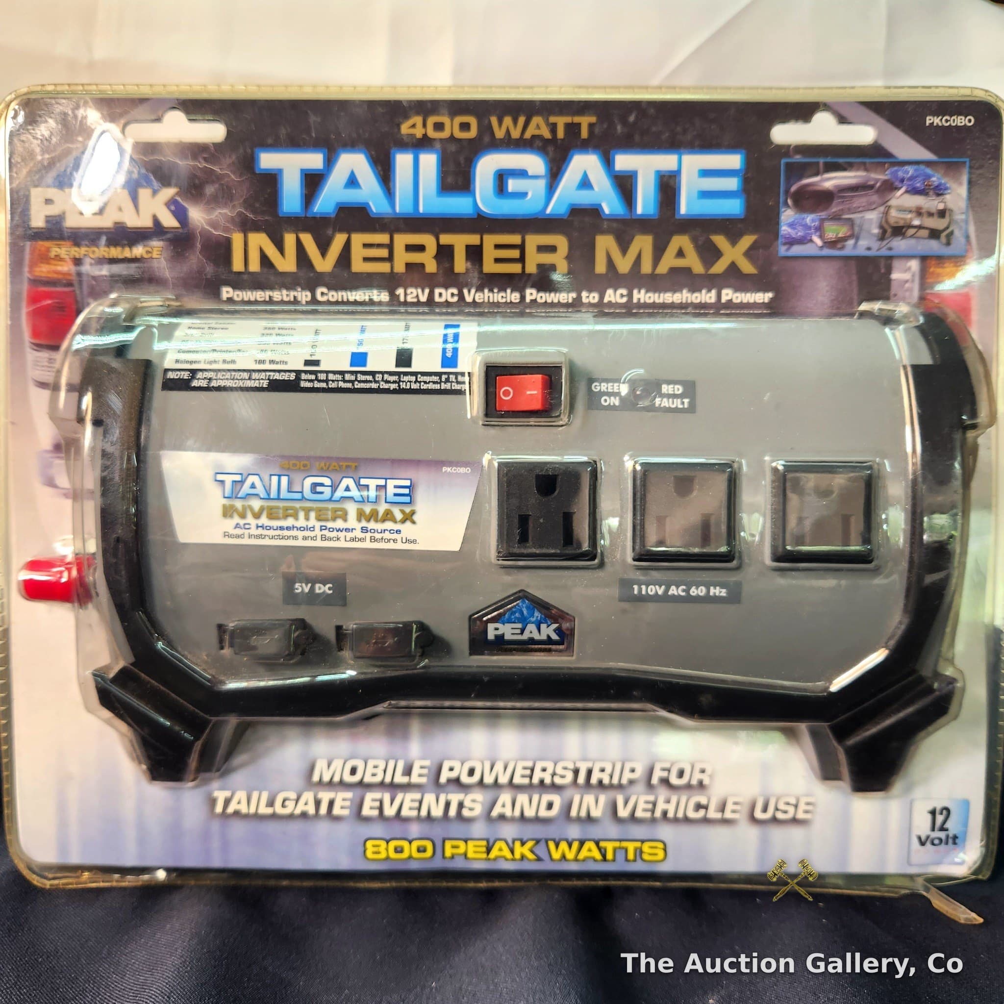 Peak Tailgate Inverter Max, 400W, New in Package
