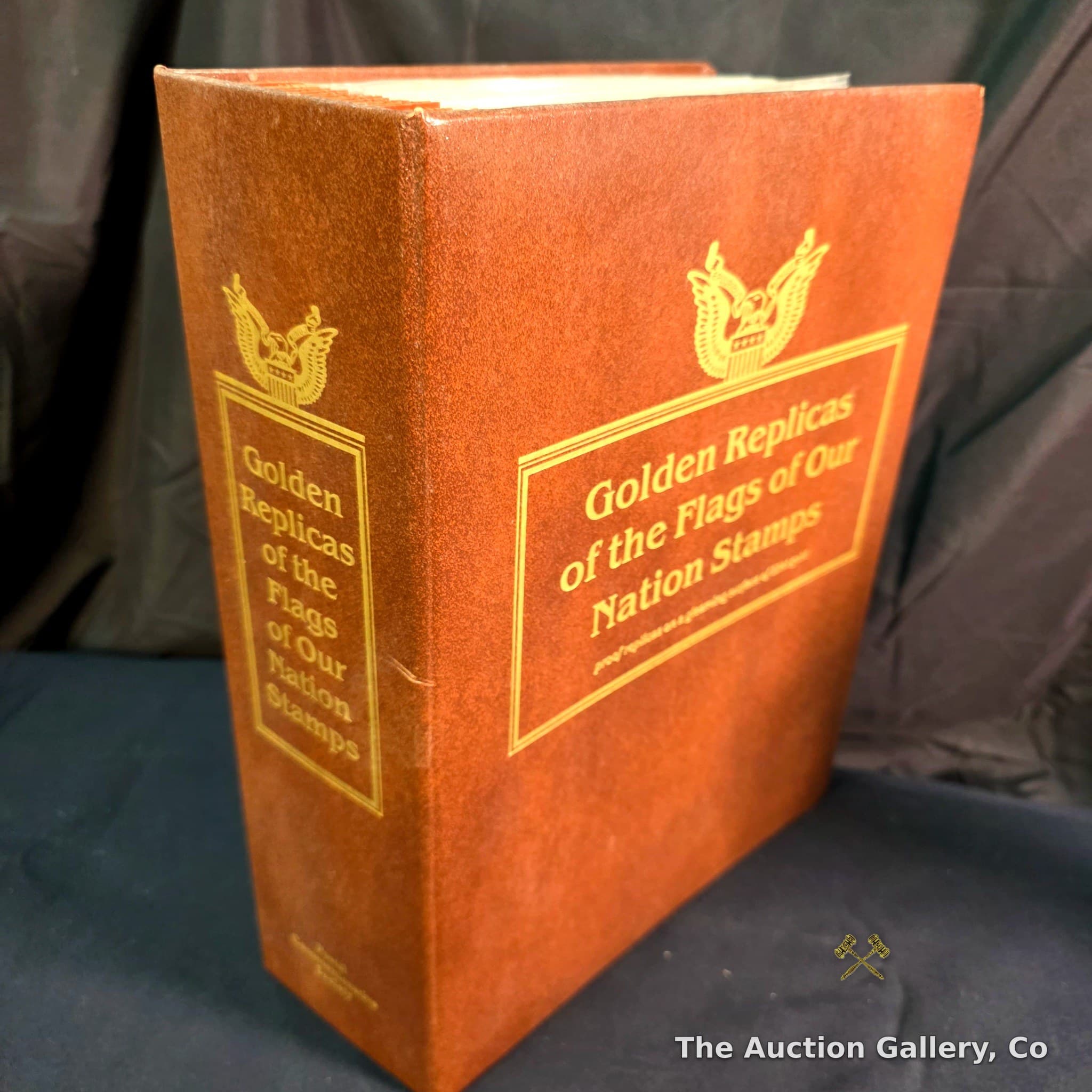 Golden Replicas of the Flags of Our Nation Stamp Collection, Binder