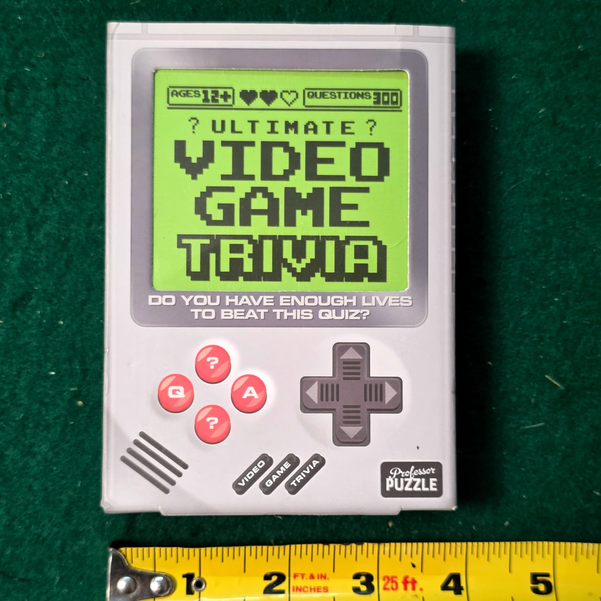 Professor Puzzle Ultimate Video Game Trivia Card Game