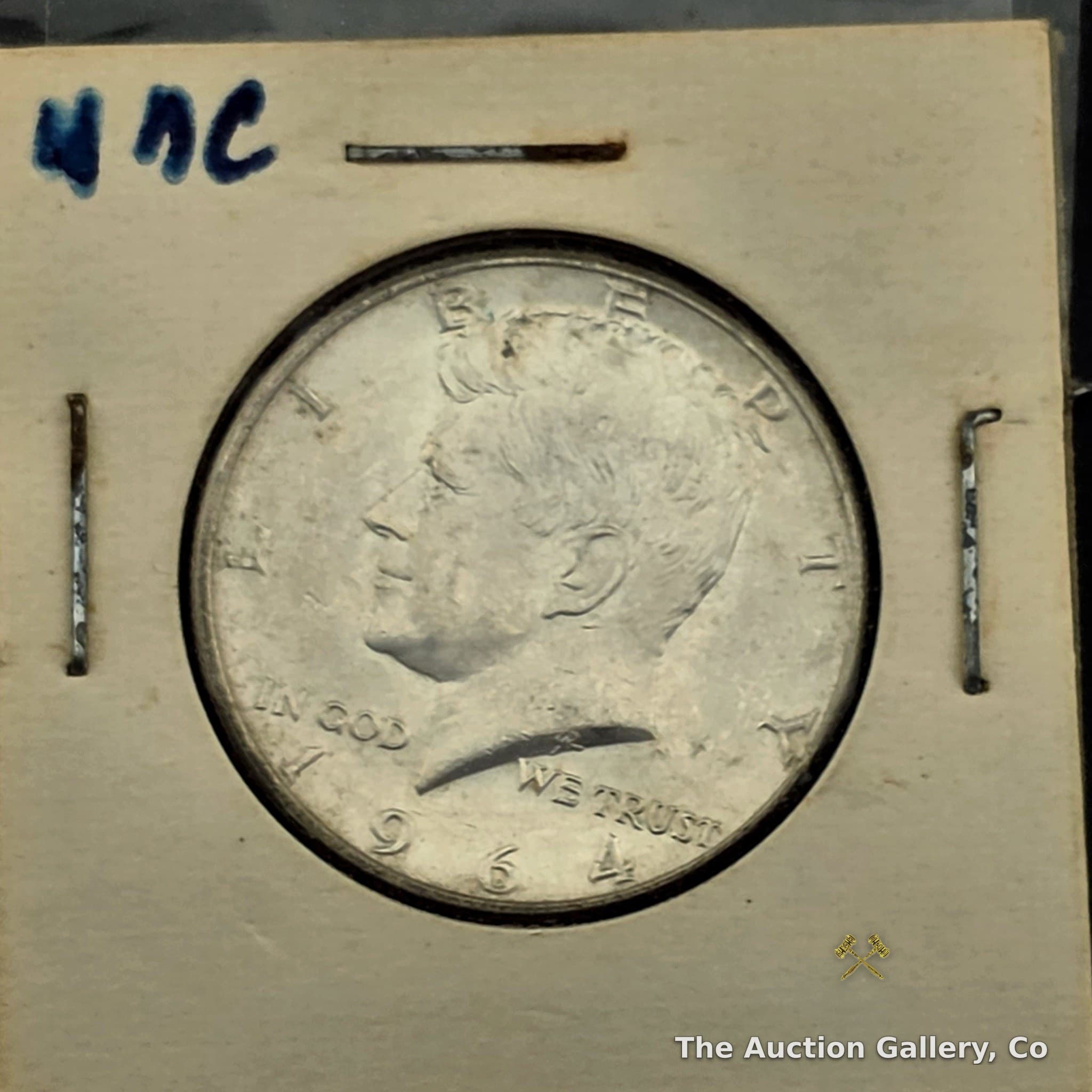 1964 Kennedy Half Dollar, 90% Silver