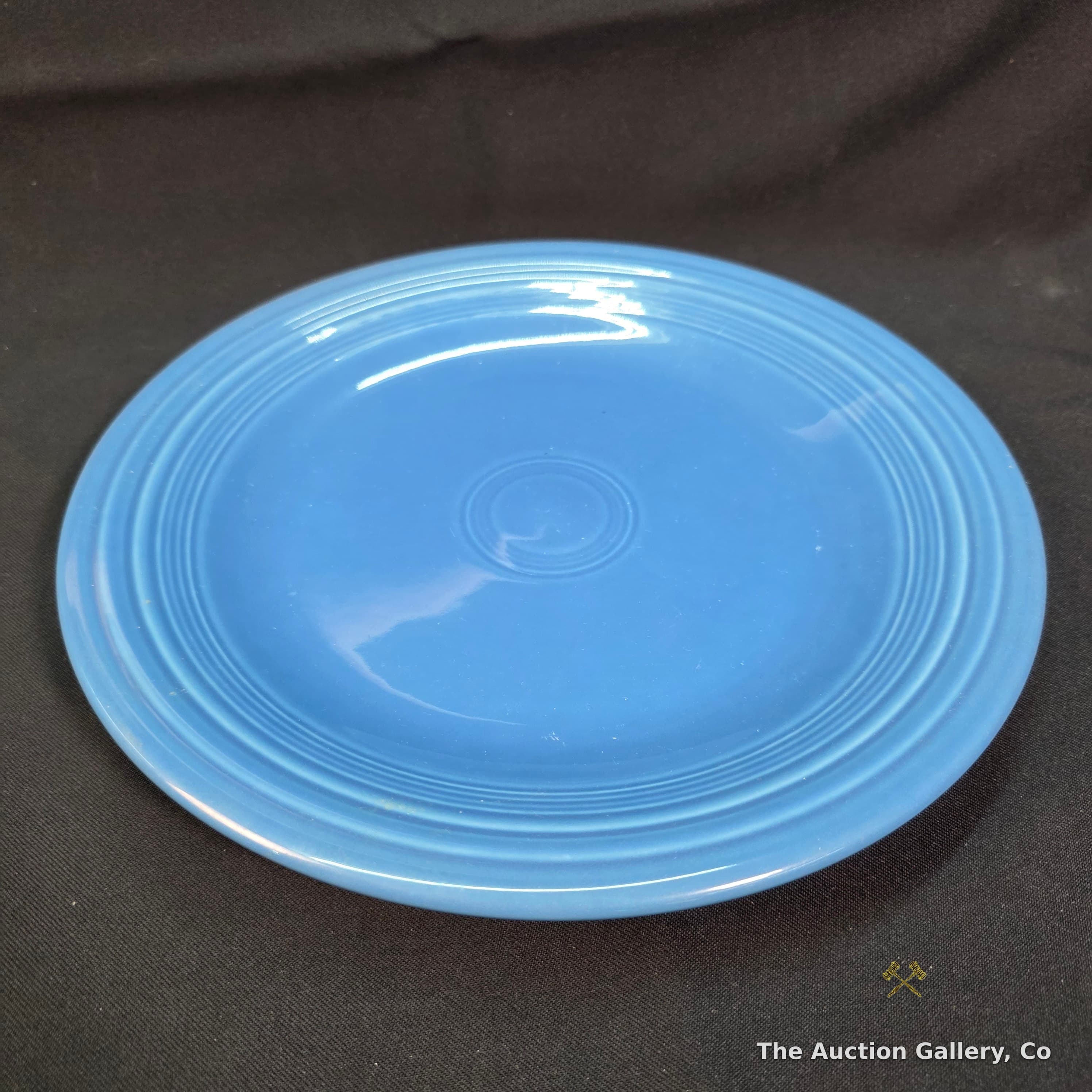 Fiesta Homer Laughlin Blue Dinner Plate, 10.5"