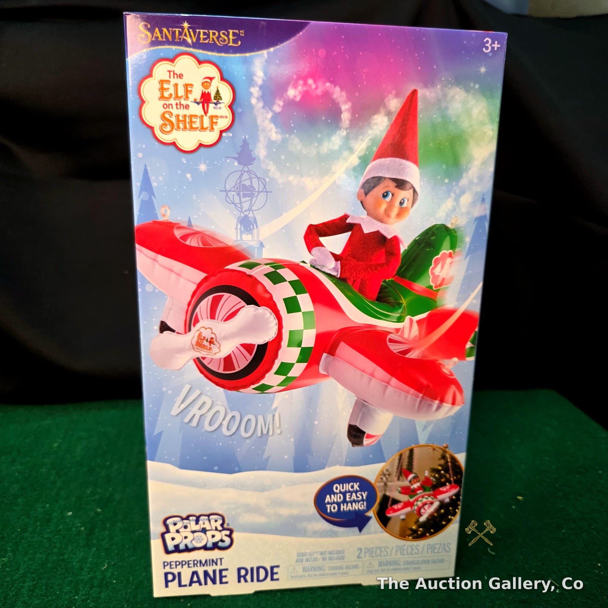 Elf on the Shelf Polar Props Peppermint Plane Ride, New in Box