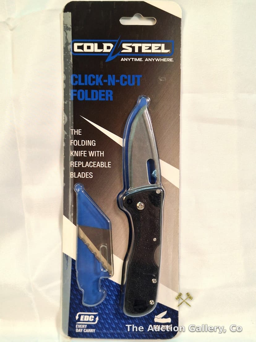 Cold Steel Click-N-Cut Folder, Model CS-40BAZ, New in Package
