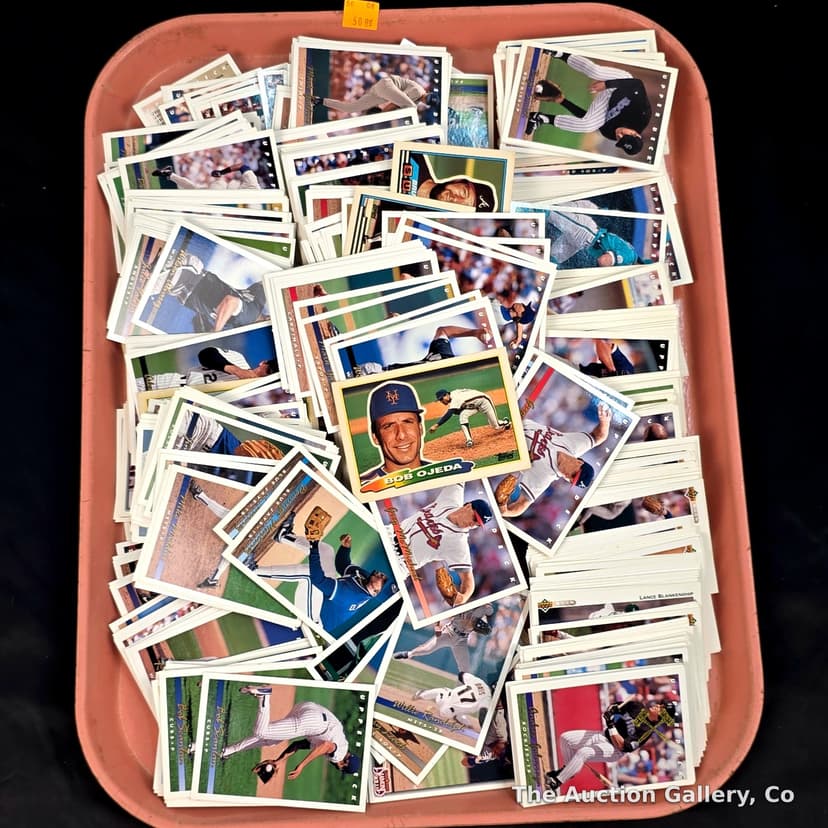 1993 Upper Deck Baseball Cards, Large Lot