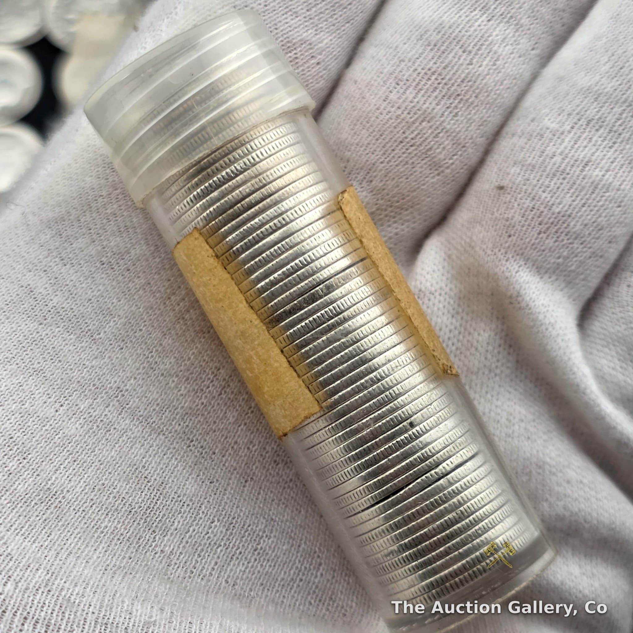 Mercury Dime Roll, 50 Coins, 90% Silver, Assorted Dates