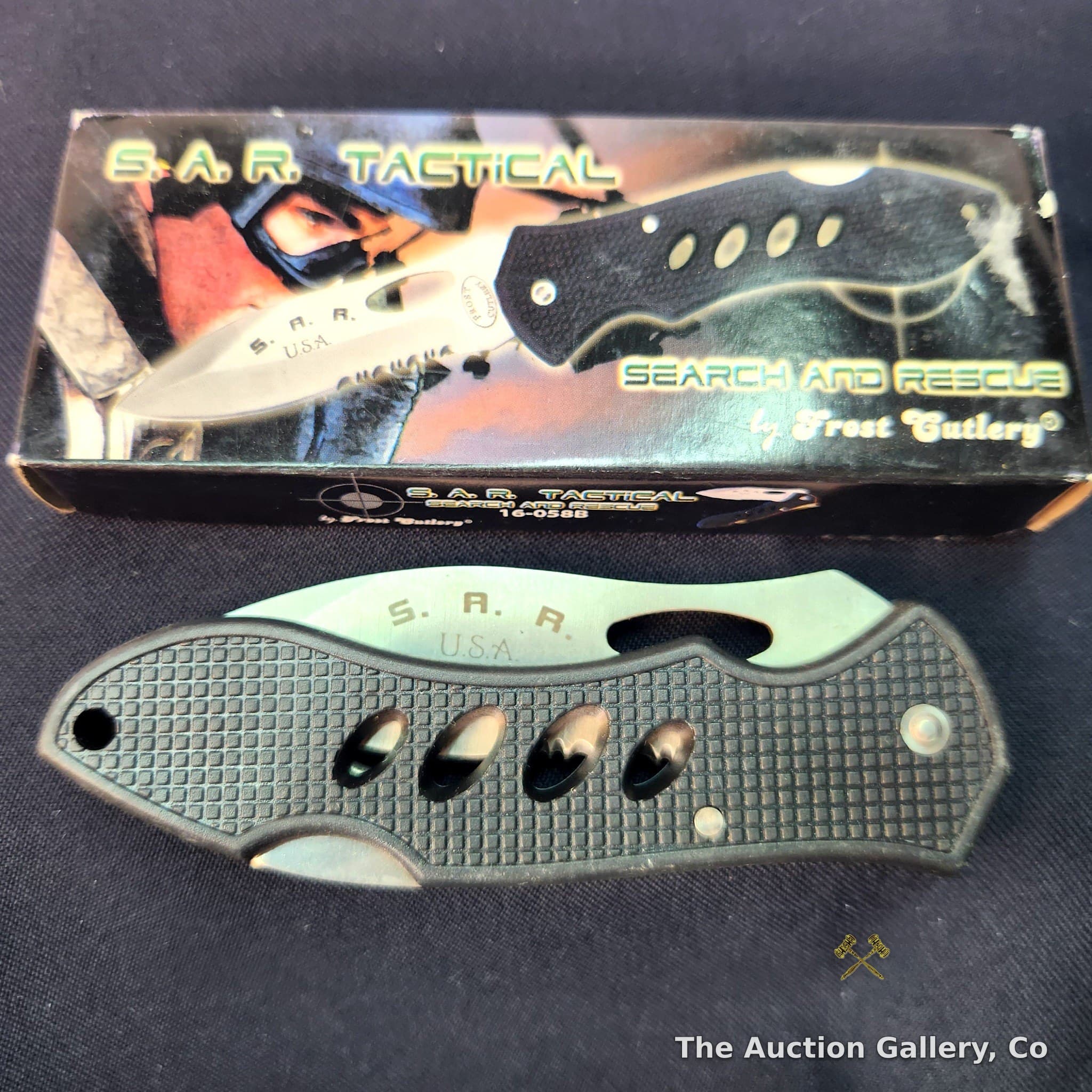 Frost Cutlery S.A.R. Tactical Folding Knife, Brand New in Box