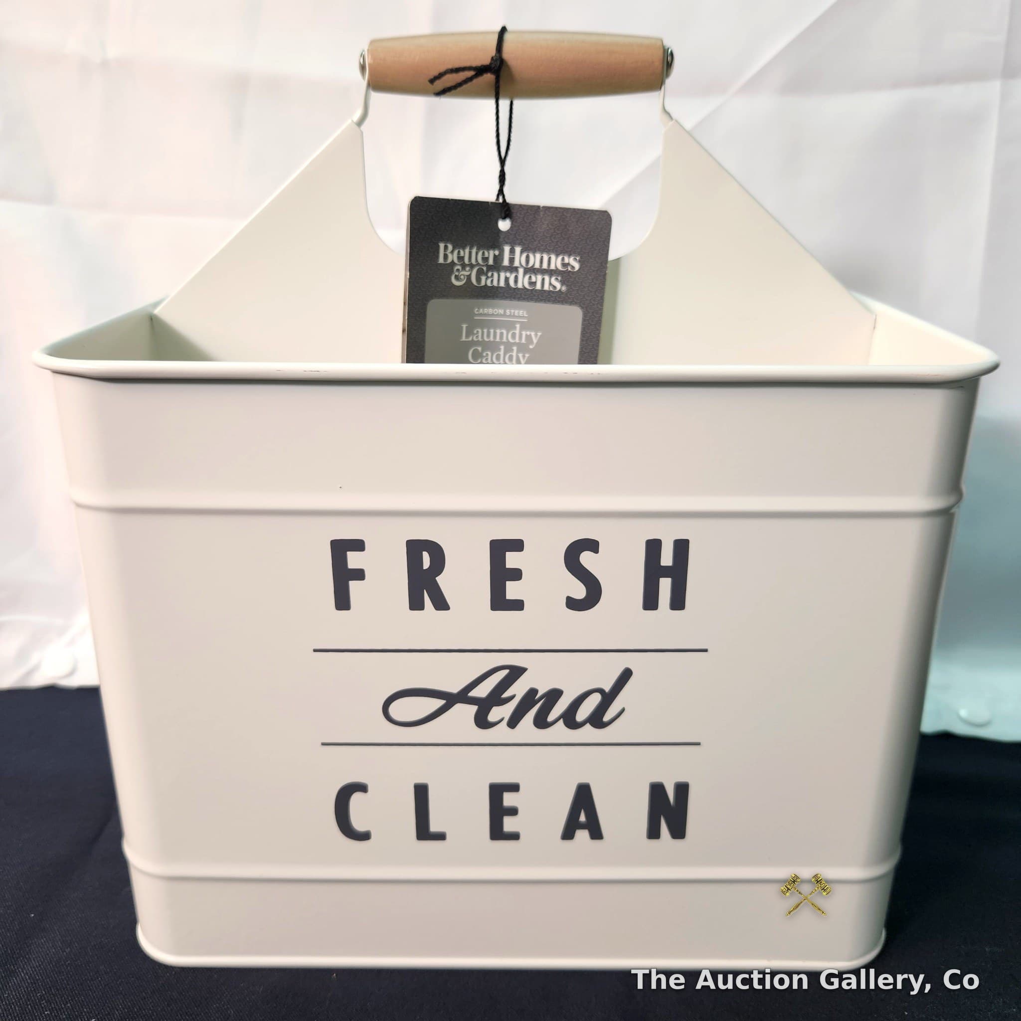 Better Homes & Gardens Carbon Steel Laundry Caddy, New with Tags