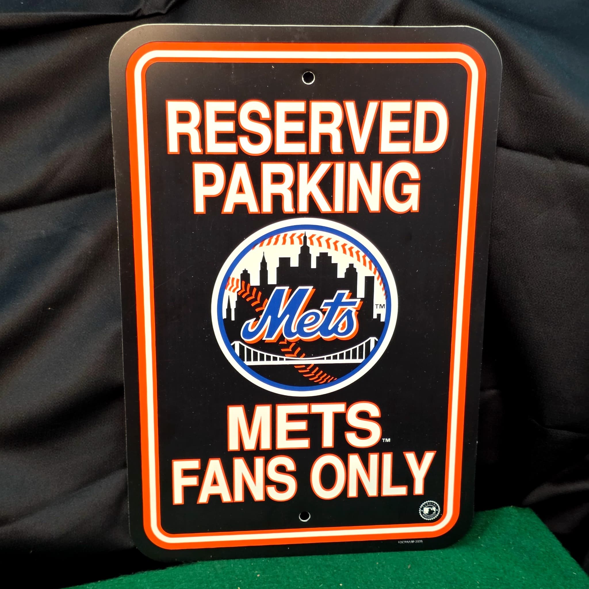 New York Mets Reserved Parking Sign, 12" x 18"