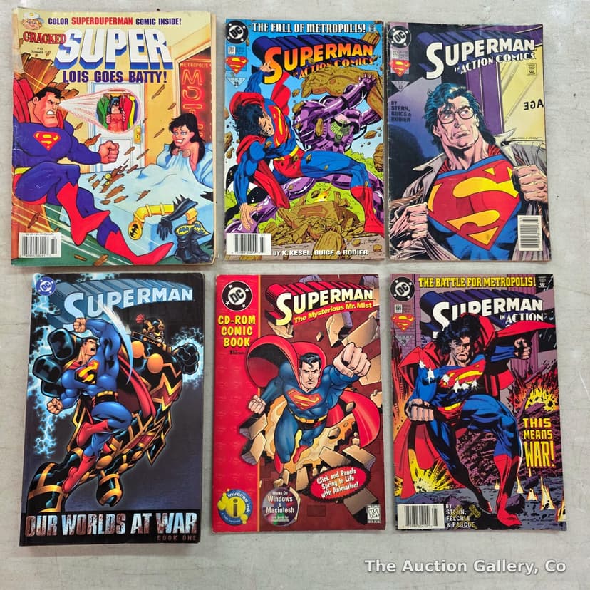 Superman DC Comics & Magazine Lot of 6