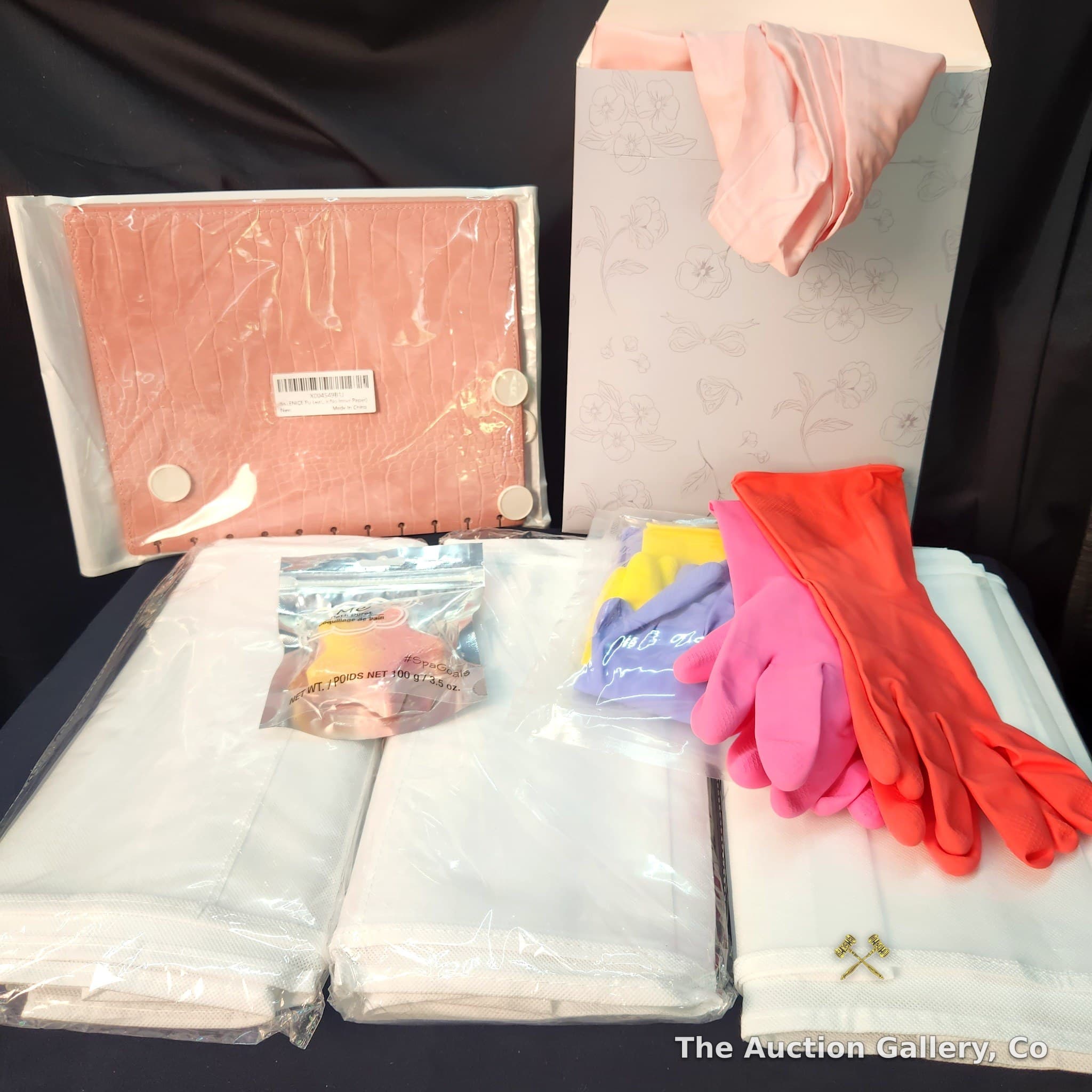 Brand New Mixed Lot โ Closet Organizers, Gloves, Bath Bomb & More
