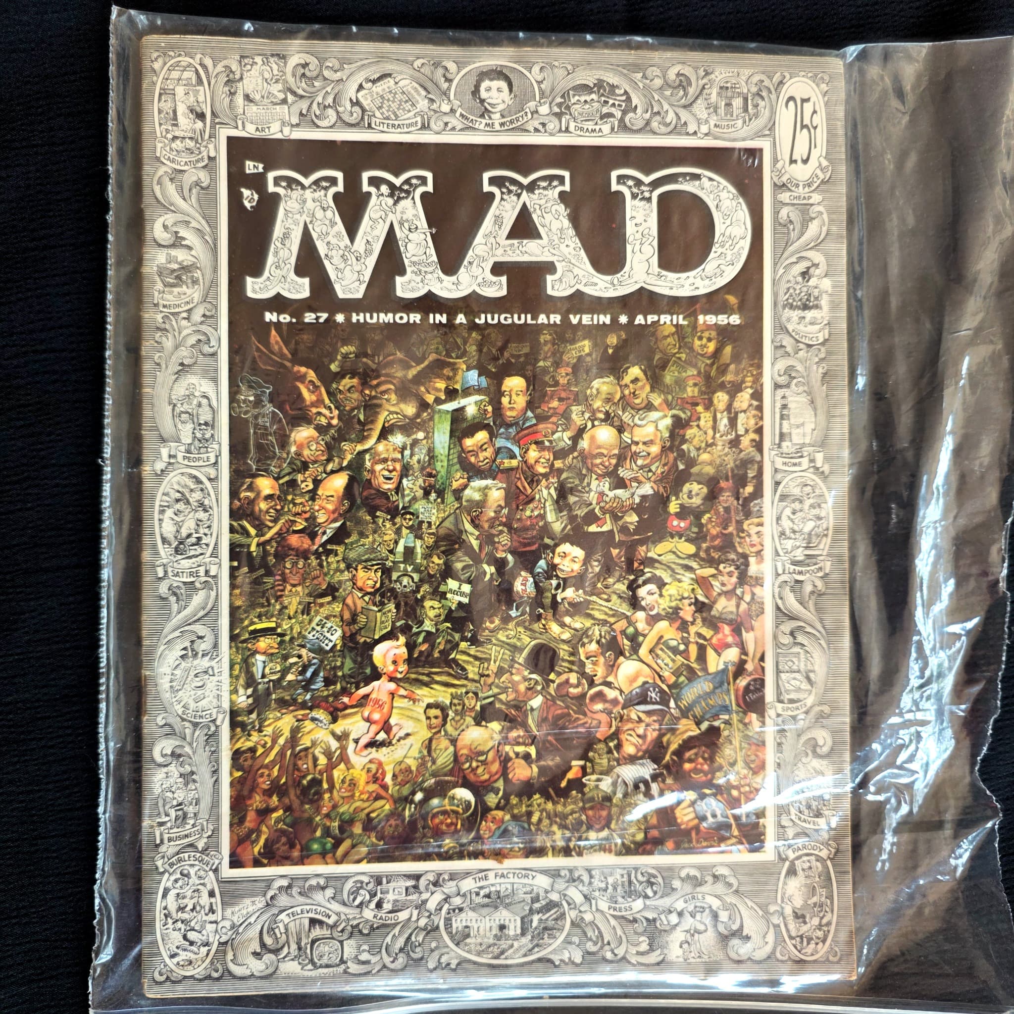 MAD Magazine No. 27, April 1956, Bagged