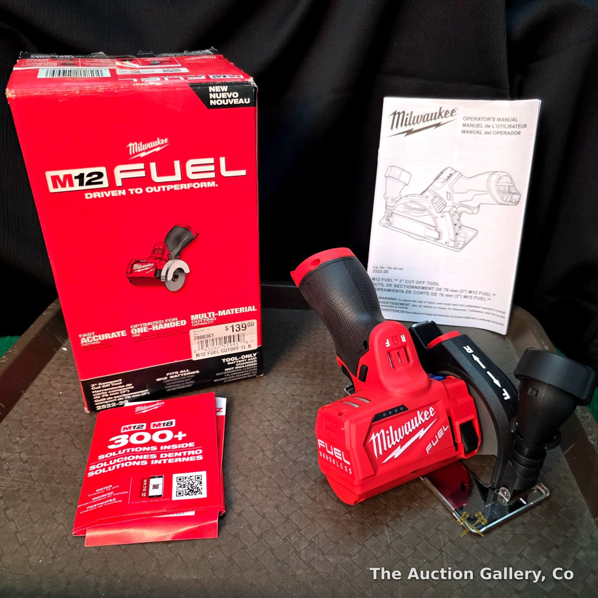 Milwaukee M12 FUEL 3" Compact Cut-Off Tool, Model 2522-20 โ Brand New