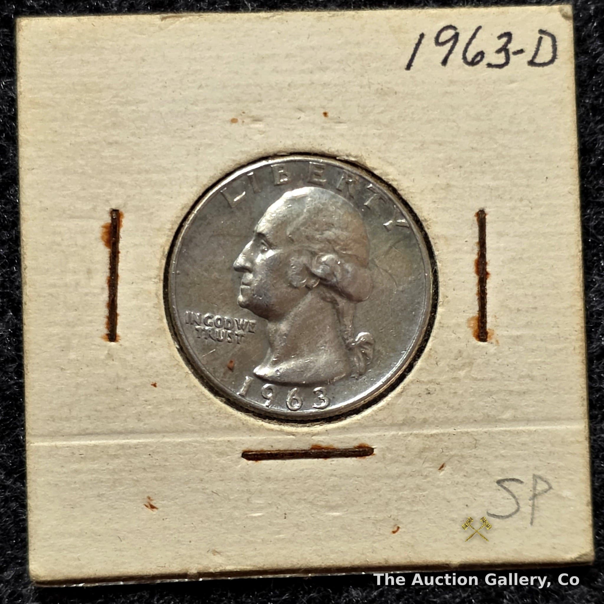1963-D Washington Quarter, 90% Silver