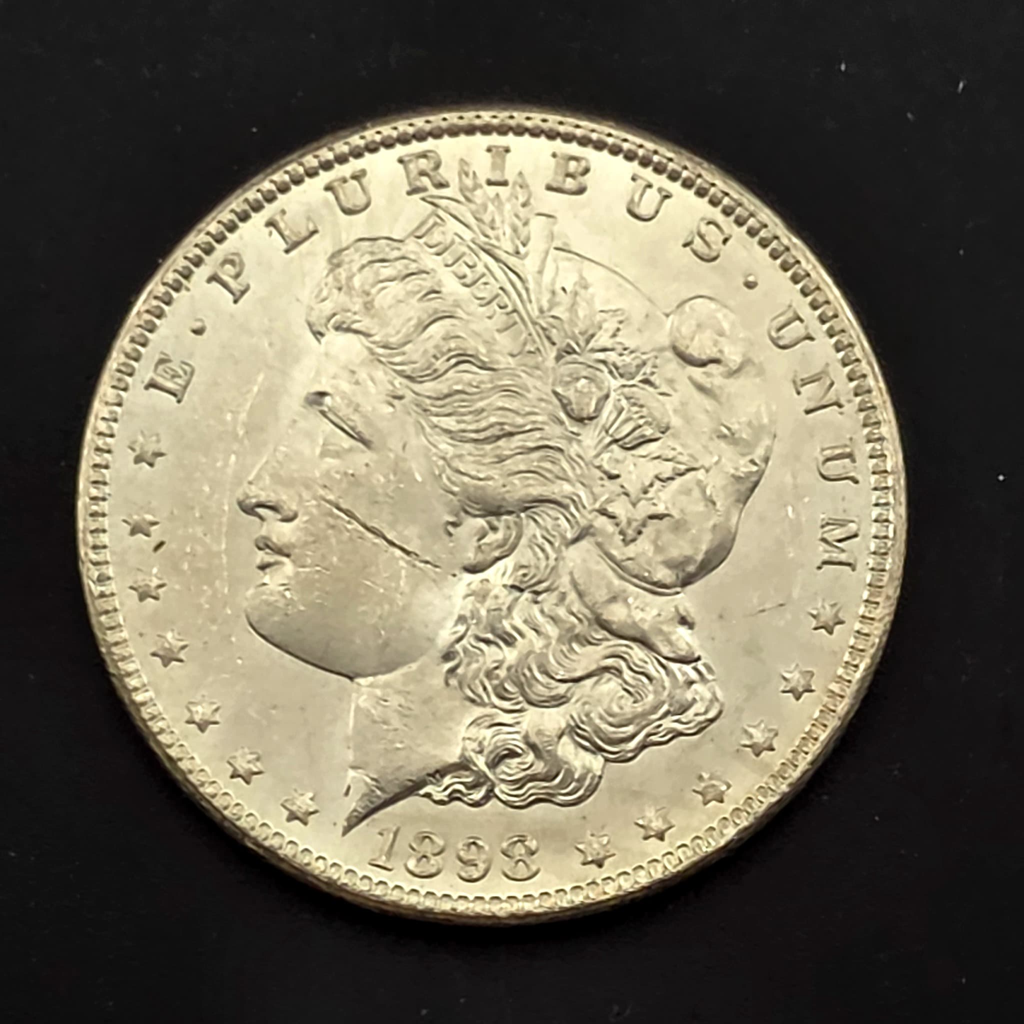 1898-O Morgan Silver Dollar, 90% Silver