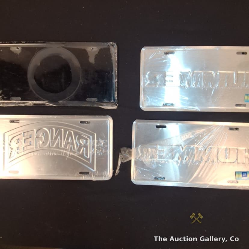 Novelty License Plates, Set of 4 โ Mercedes-Benz, Hummer, Army Ranger โ photo 4