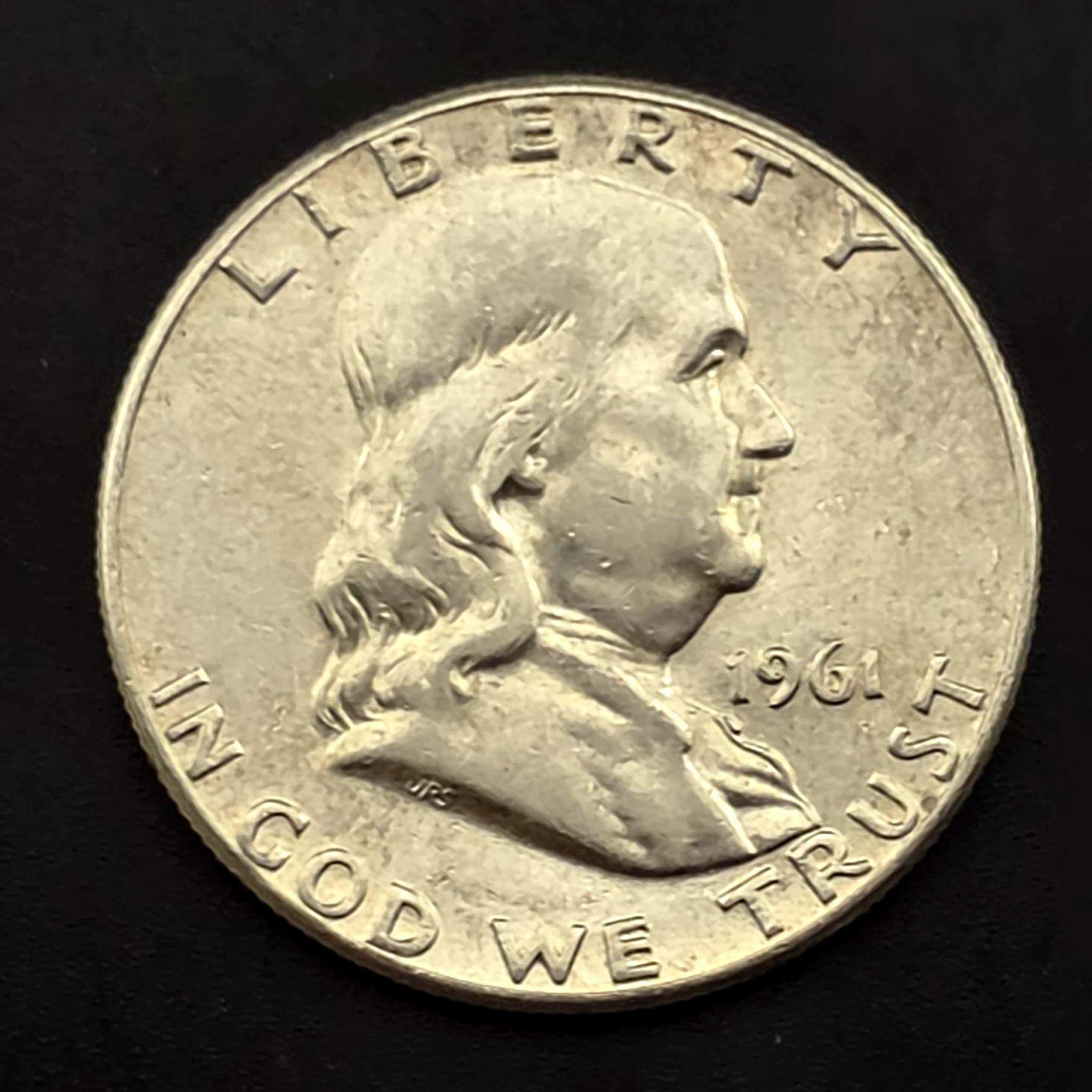 1961 Franklin Half Dollar, 90% Silver