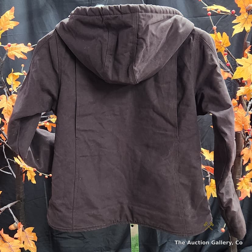 Blue Mountain Women's Sherpa-Lined Sanded Duck Jacket, Size S β photo 8